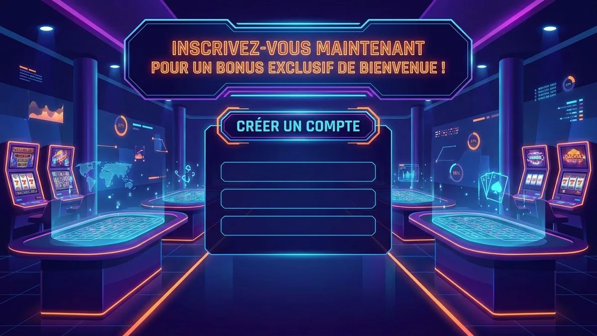 Inscription avec bonus